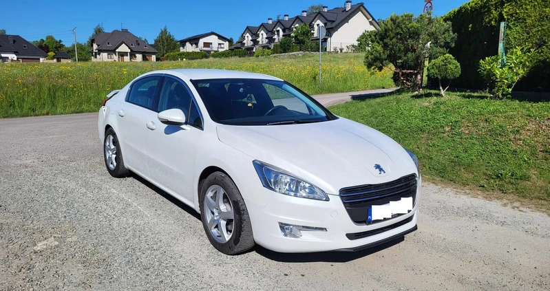 Peugeot 508 cena 19999 przebieg: 205000, rok produkcji 2012 z Biała małe 92